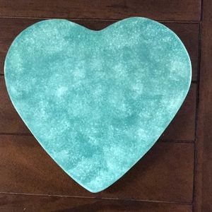 Made in Italy Accent  Heart Plate